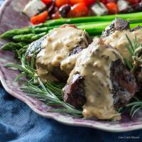 Easy Pan Seared Lamb Chops with Mustard Cream Sauce (Ready In 30 Minutes) -_image
