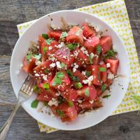 Watermelon, Feta & Mint Salad image