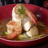 Cod and Shrimp in Fennel and White Wine Broth image