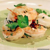 Rick's Shrimp in Green Almond Sauce_image