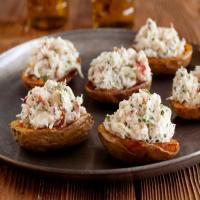 Crab Salad Stuffed Potato Skins image