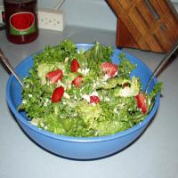 Pacific Northwest Strawberry, Goat Cheese & Pine Nut Salad image
