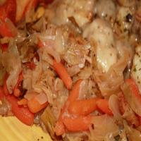 Braised Cabbage and Carrots image