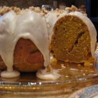 Pumpkin Pound Cake With Cinnamon Glaze image