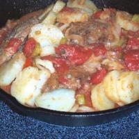 Smothered Steak and Potatoes_image