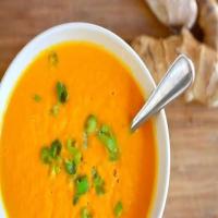 Low Carb Warming Carrot Ginger Soup_image