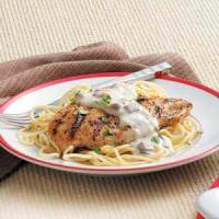 Grilled Chicken with Cream Sauce image