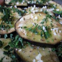 Herb and Garlic Grilled Eggplant (Aubergine)_image