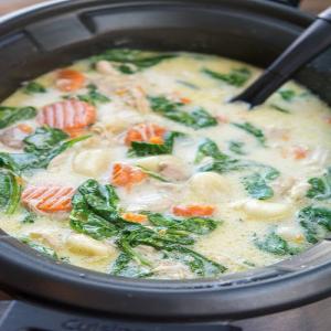 Slow Cooker Chicken and Gnocchi Soup_image