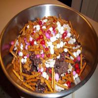 Sweet and Salty Valentine Snack Mix image