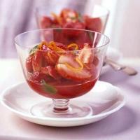 Zesty strawberries with Cointreau image