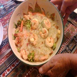 Seared Prawns With Lime With Mint and Cilantro Chutney_image