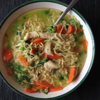 Angela's Asian-Inspired Chicken Noodle Soup image