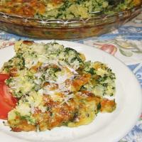 Spinach, Rice & Feta Pie image