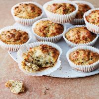 Halloumi and Mint Muffins_image
