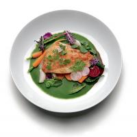 Triggerfish With Pistou and Garden Vegetables image