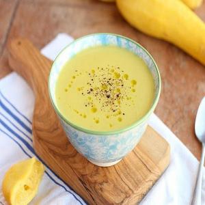 Lemon Thyme Summer Squash Soup_image