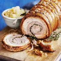Slow-roast rolled pork belly_image