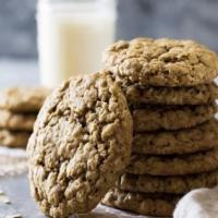 Oat and raisin cookies image