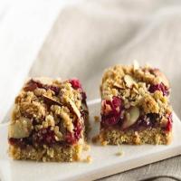 Chewy Chewy Raspberry Almond Bars image