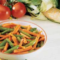 Peas and Carrots with Mint image