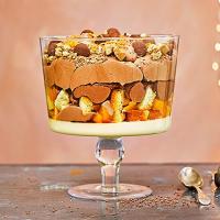 Chocolate orange-tini trifle image