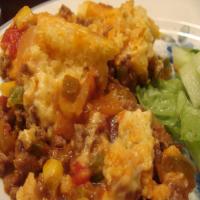 Fiesta Pie With Chipotle Cornbread Topping image
