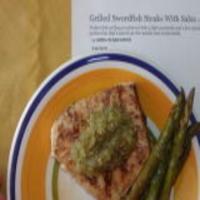 Grilled Swordfish Steaks With Salsa_image
