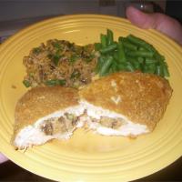 Chili And Cheese Stuffed Chicken Breasts image