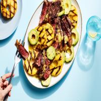 3-Ingredient Grilled Steak, Pineapple, and Avocado Salad image