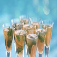 Tomato Ginger Gelée Clam Shooters image