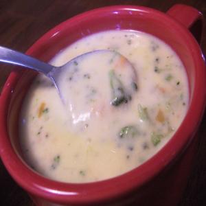 Canadian Broccoli Cheese Soup image