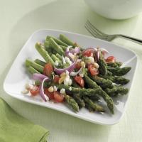 Asparagus, Tomato and Goat Cheese Salad image