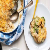 Cheesy Brown Rice, Broccoli and Chicken Casserole image