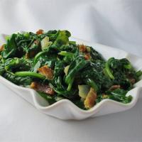 Pan Fried Spinach image