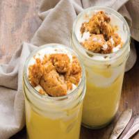 Banana Pudding with Peanut Butter-Oatmeal Cookies image