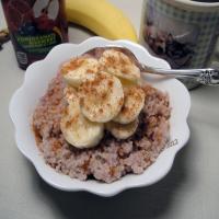 Vegan Breakfast Couscous With Fresh Fruit_image