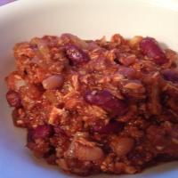 Who-Knew???? Ground Beef and Chicken Crock Pot Chili_image