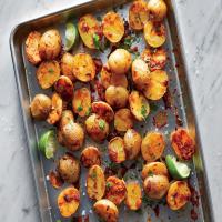 Roasted Potatoes With Salsa_image