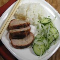 Sesame Pork With Thai Cucumber Salad_image
