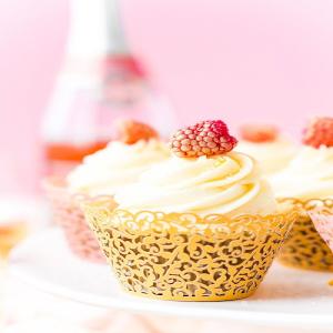 White Chocolate Raspberry Champagne Cupcakes_image