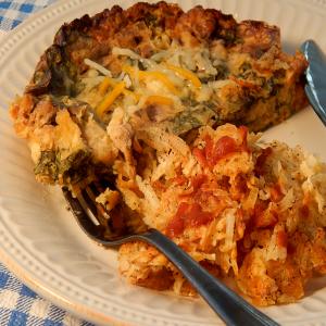 Egg, Spinach, and Mushroom Slow Cooker Casserole_image