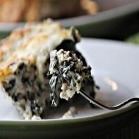 Crustless Spinach and Mushroom Quiche_image