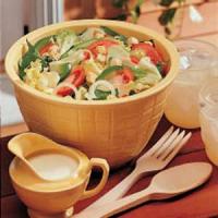 Salad with Creamy Dressing_image