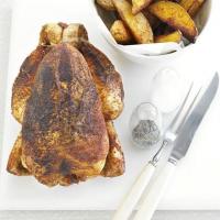 BBQ roast chicken & chunky chips image