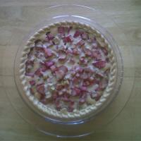 Rhubarb Pie - Single Crust image