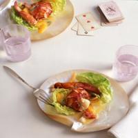Warm Butter-Poached Lobster Salad with Tarragon-Citrus Dressing image