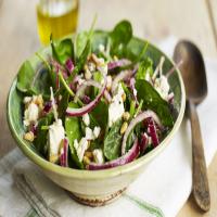 Spinach, feta and pine nut salad_image