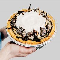Coconut Cream Pie With Macaroon Press-In Crust image