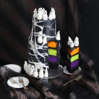 Marshmallow Web Ghost Cake image
